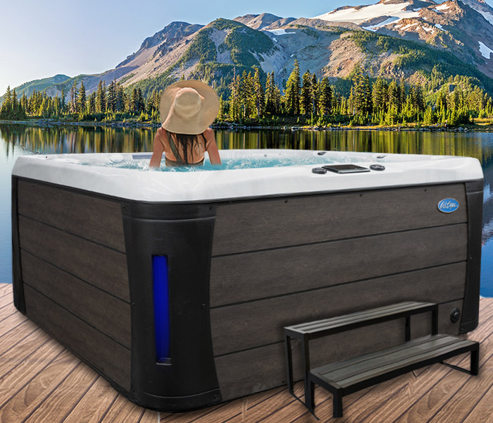 Calspas hot tub being used in a family setting - hot tubs spas for sale Snoqualmie
